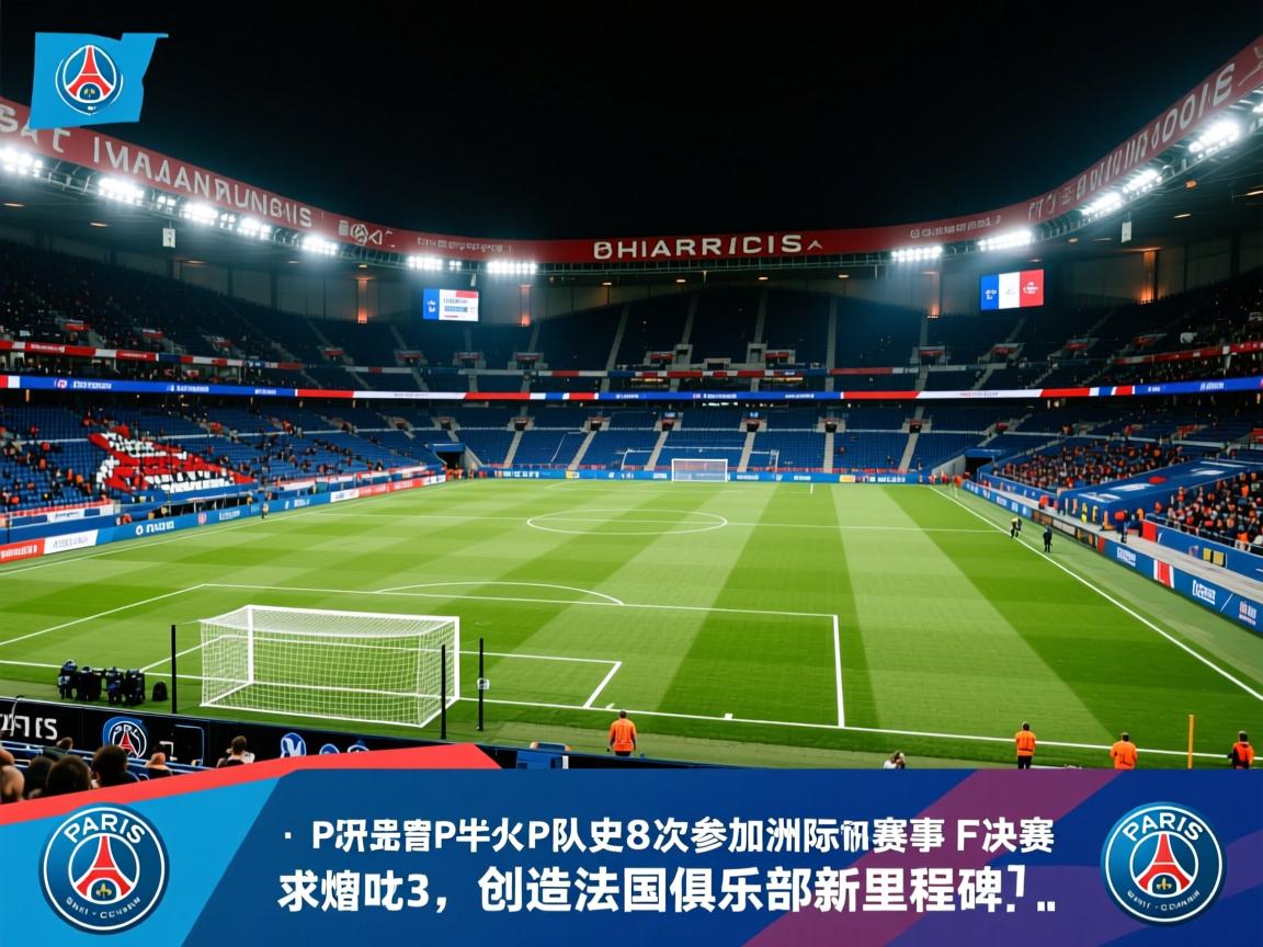 巴黎队史第8次参加洲际赛事决赛，创造法国俱乐部新里程碑